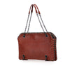 Bottega Veneta Textured Leather Whipstitch Duo Shoulder Bag Secondhand