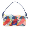 Fendi Patchwork Leather QuTweet Bird Baguette Secondhand