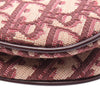 Dior Mini Oblique Canvas Saddle Bag Secondhand