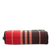 Burberry Mini Exploded Check Canvas Handbag Secondhand