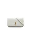 Saint Laurent Smooth Leather Cassandre Phone Holder Secondhand