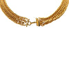 Secondhand Chanel Gold Plated Lion Head Choker Necklace
