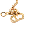 Dior Gold Plated CD Logo Pendant Necklace Secondhand