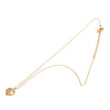 Dior Gold Plated CD Logo Heart Pendant Necklace Secondhand