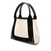 Secondhand Balenciaga Canvas Navy Cabas Satchel XS
