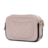 Chanel Calfskin Grosgrain Stitched Button Up Camera Case Secondhand