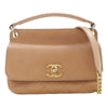 Chanel Small Stitched Caviar CC Lock Top Handle Flap Secondhand