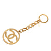 Chanel CC Gold Plated Key Chain Secondhand