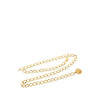 Chanel Gold Plated Rue Cambon Medallion Chain Link Belt Secondhand