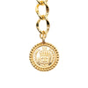 Chanel Gold Plated Rue Cambon Medallion Chain Link Belt Secondhand