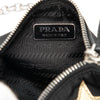 Prada Tessuto Saffiano Robot Chain Shoulder Bag Secondhand