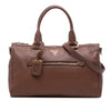 Prada Vitello Phenix Zip Top Satchel Secondhand