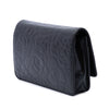 Secondhand Chanel CC Embossed Lambskin Camellia Wallet On Chain