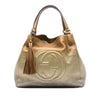 Gucci Medium Ombre Pebbled Calfskin Soho Cellarius Tote Secondhand