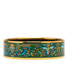 Secondhand Hermès Wide Enamel Astres et Soleils Bangle 65