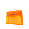 Hermès Vinyl Souvenir De L Exposition Kelly Handbag Secondhand