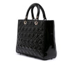 Dior Large Patent Cannage Lady Dior Secondhand