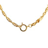 Secondhand Chanel CC Gold Plated Pendant Chain Necklace