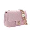 Chanel Mini Quilted  Iridescent Lambskin Pearly Flap Secondhand