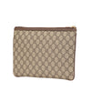 Gucci Large GG Supreme Ophidia Web Clutch Secondhand