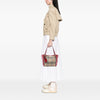 Burberry Small Haymarket Check Coated Canvas and Calfskin Canterbury Tote Secondhand