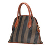 Fendi Pequin Coated Canvas Dome Satchel Secondhand
