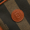 Fendi Pequin Coated Canvas Dome Satchel Secondhand