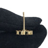 Chanel Gold Plated Rhinestone and Faux Pearl CC Star Push Back Earrings Secondhand