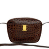 Ferragamo Croc Embossed Vara Crossbody Secondhand