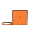 Hermès Narrow Animal Motif Enamel Bangle 62 Secondhand