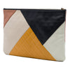 Chanel Large Quilted Lambskin Colorblock O Case Secondhand