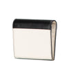 Prada Bicolor Leather Bifold Compact Wallet Secondhand