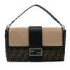 Fendi Large Zucca Canvas Convertible Belt Baguette Secondhand