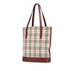 Burberry House Check Canvas Tote Secondhand