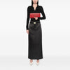 Saint Laurent Grain de Poudre Monogram Cassandre Clutch Secondhand