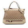 Gucci Small GG Canvas Web Mayfair Satchel Secondhand
