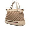 Gucci Small GG Canvas Web Mayfair Satchel Secondhand