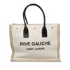 Saint Laurent Small Canvas Rive Gauche Tote Secondhand