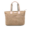 Gucci GG Canvas Web Tote Secondhand
