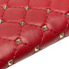 Secondhand Valentino Leather Rockstud Spike Wallet on Chain