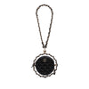 Secondhand Chanel CC Quilted Lambskin Round Chain Around Clutch With Chain