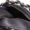 Secondhand Chanel CC Quilted Lambskin Round Chain Around Clutch With Chain