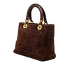 Dior Medium Suede Cannage Lady Dior Secondhand