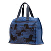 Hermès Toile Chevaux En Camouflage Beach Tote Secondhand