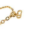 Dior Gold Plated CD Logo Pendant Necklace Secondhand