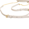 Saint Laurent Baby Chevron Calfskin Round Vinyle Belt Bag Secondhand