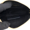 Saint Laurent Baby Chevron Calfskin Round Vinyle Belt Bag Secondhand