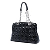 Dior Medium Patent Cannage Lady Dior Soft Shopping Tote Secondhand