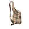 Secondhand Burberry House Check Canvas Sling Backpack