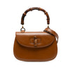 Gucci Small Grained Calfskin Bamboo Top Handle Bag Secondhand